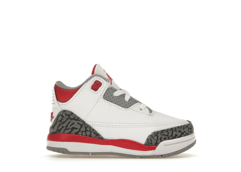 Sneakers og sko Jordan Jordan 3 Retro Fire Red (2022) Hvid | DM0968-160, 0