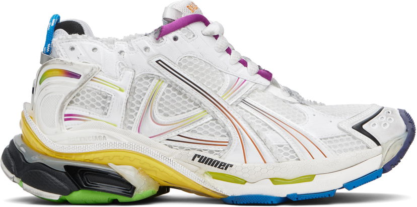 Sneakers og sko Balenciaga Balenciaga Runner Gradient Hvid | 772774WRUNG