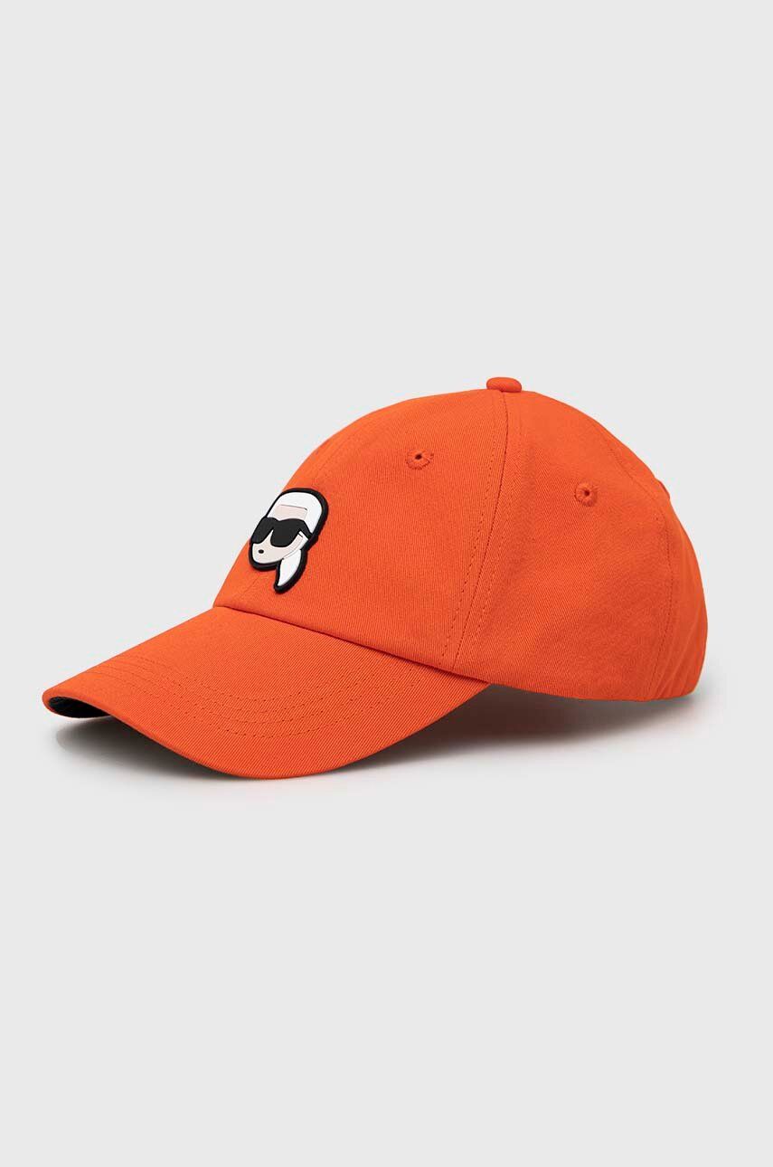 Hat KARL LAGERFELD Cap Orange | 231W3401, 0