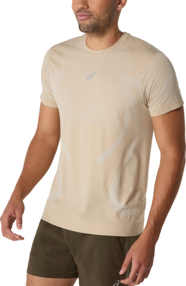 T-shirt Asics Asics Road Seamless Short Sleeve T-Shirt Beige | 2011d355-100, 3