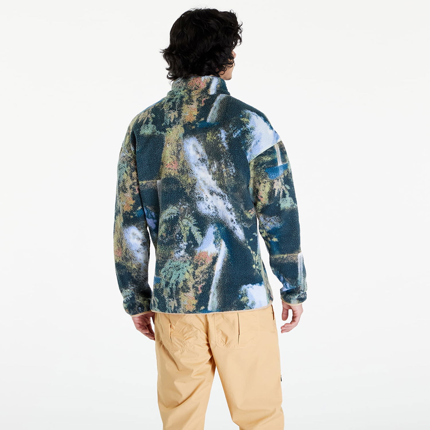 Sweatshirt Columbia Helvetia Half Snap Fleece Sweatshirt Green Flerfarvet | 1889853388, 1