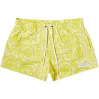 Badetøj Versace Men's Baroque Print Swim Short Mimosa Gul | 1002516-1A09901-5Y370, 1