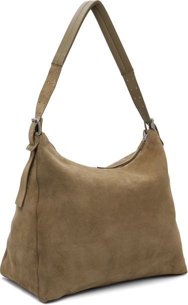Skuldertaske LEMAIRE Lemaire Belted Suede Shoulder Bag Brun | BG0189 LL0125, 2