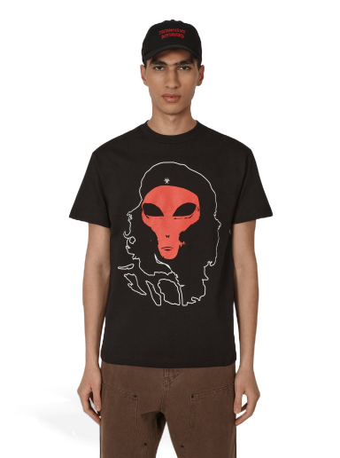 T-shirt Pleasures Alien T-Shirt Sort | P22W057 BLACK