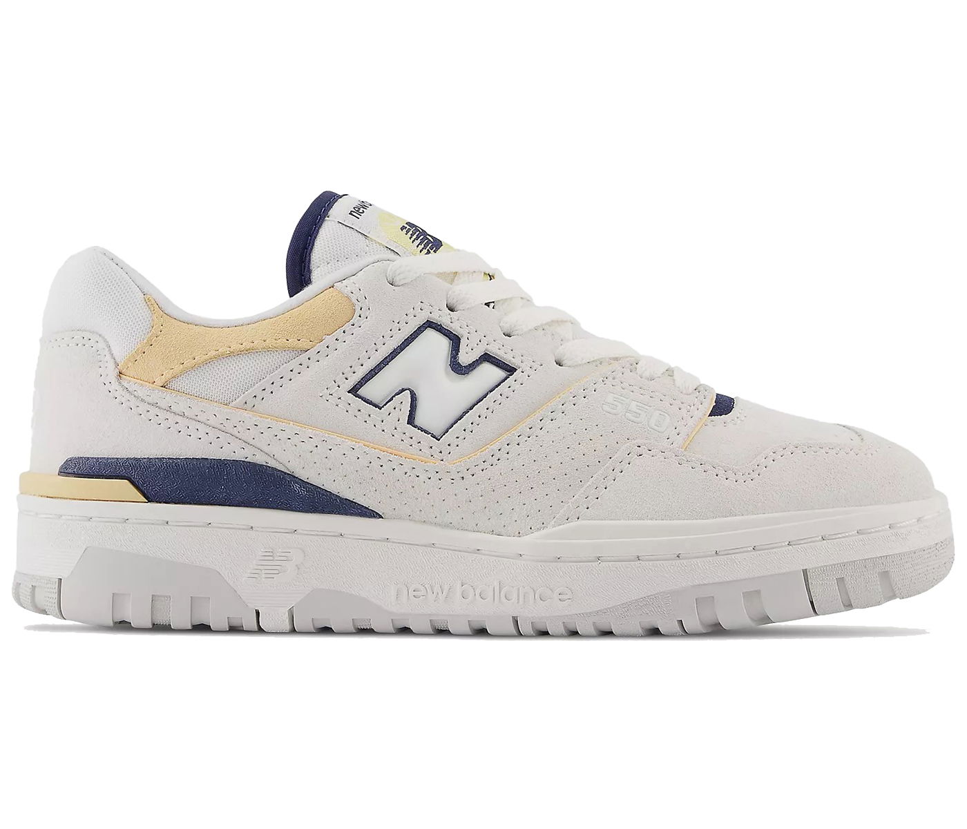 Sneakers og sko New Balance 550 'Sea Salt Navy Raw Sugar' (W) Hvid | BBW550AB, 0