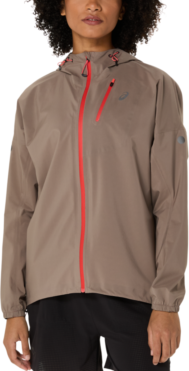 Vindjakke Asics Asics Fujitrail Elite Waterproof Hooded Jacket Brun | 2012d202-020