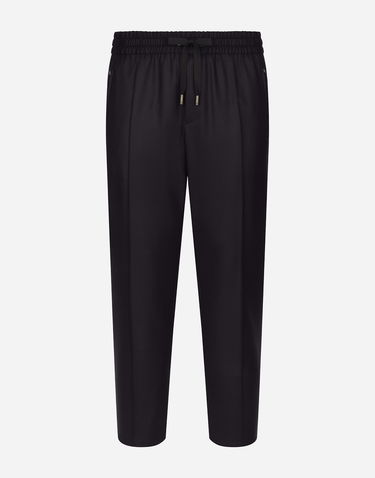 Joggingbukser Dolce & Gabbana Dolce & Gabbana Wool Jogging Pants Sort | GYACETGI550B0665, 0