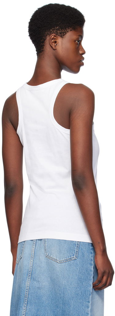 Tanktop Stella McCartney Stella McCartney Crochet Cutout Tank Top Hvid | 6J02783SPY59, 2