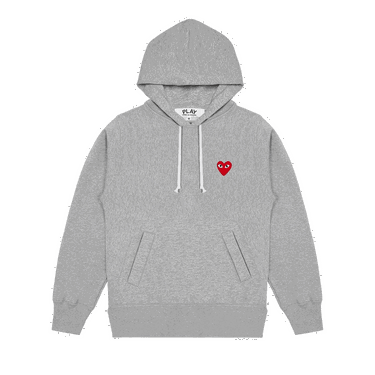 Sweatshirt Comme des Garçons Play Hoodie Grå | AZ T170 051 1, 0