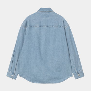 Skjorte Carhartt WIP Carhartt WIP Marly Long Sleeve Shirt Blå | I035584_7, 1
