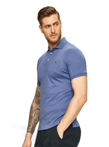 Polo skjorte Polo by Ralph Lauren Polo Shirt Blå | 710685514006