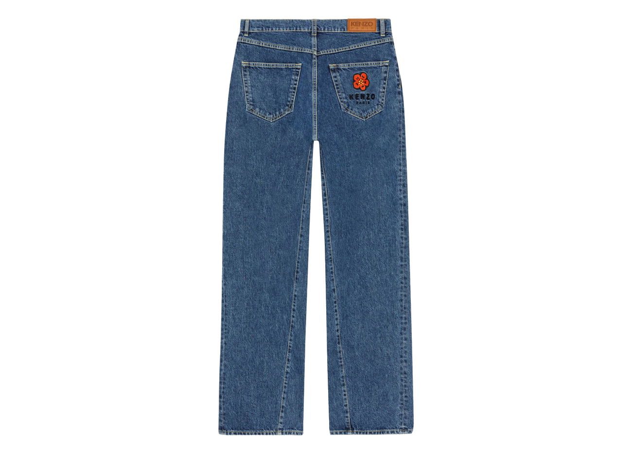 Jeans KENZO x Nigo Boke Flower Crest Jeans Mørkeblå | FC55DP404CEI.76, 0