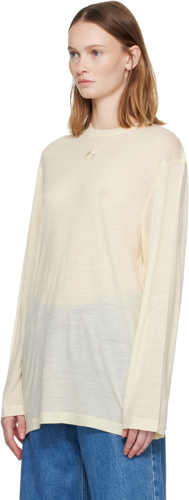 T-shirt Marine Serre Marine Serre Merino Jersey T-shirt Set Flerfarvet | UTT011ARJER0023, 4