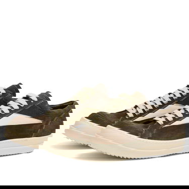 Sneakers og sko Rick Owens Suede Vintage Sneaks Brun | RR02E1897-LCSILV-10611, 2