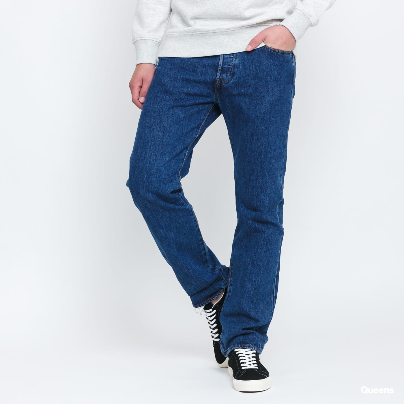 Jeans Levi's 501 Original stonewash Blå | 00501-0114, 0