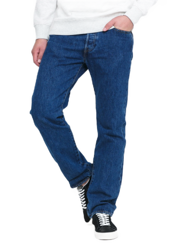 Jeans Levi's 501 Original stonewash Blå | 00501-0114