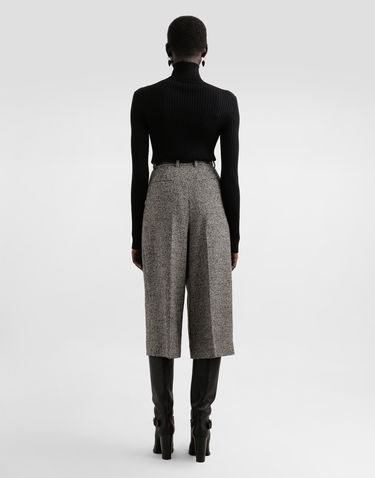 Sweater Dolce & Gabbana Dolce & Gabbana Wool Ribbed Turtleneck Pullover Sort | FXW34TJDVDCN0000, 2
