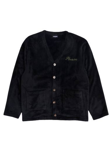 Sweater Pleasures Snorkel Cardigan Black Sort | P23SP010-BLACK