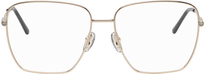 Solbriller Gucci Rectangular Glasses Beige | GG1414O, 0
