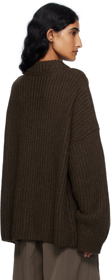 Sweater Cecilie Bahnsen Cecilie Bahnsen Belinda Cable Knit Sweater Brun | 2.25KNI51004 BELINDA JUMPER, 2