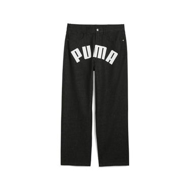 Jeans Puma A$AP ROCKY Wide Leg Printed Denim Pants Sort | 633396_01, 5