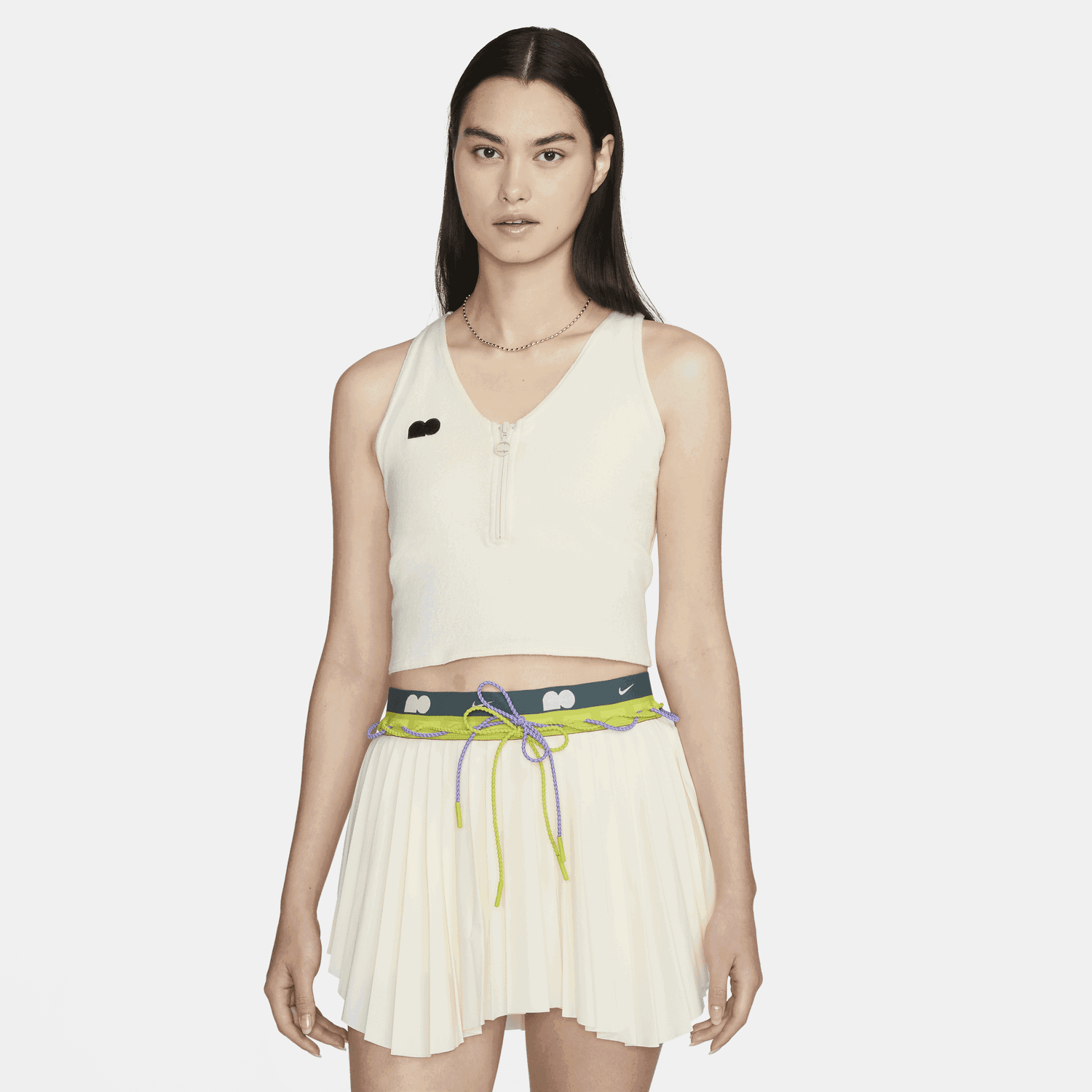 Crop top Nike Naomi Osaka Crop Top Hvid | DX1812-113, 0