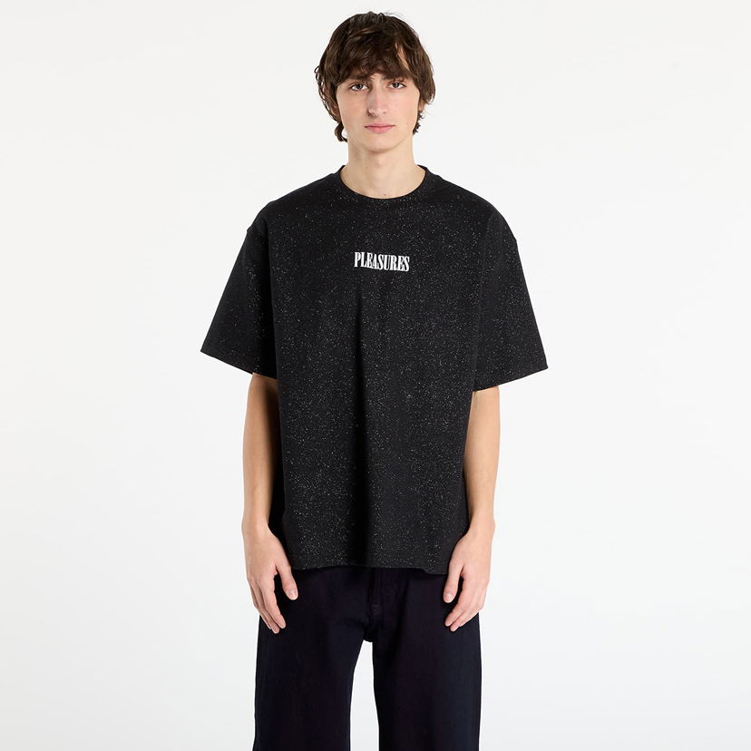 T-shirt Pleasures Starry Heavyweight T-Shirt Sort | P25F042-BLACK