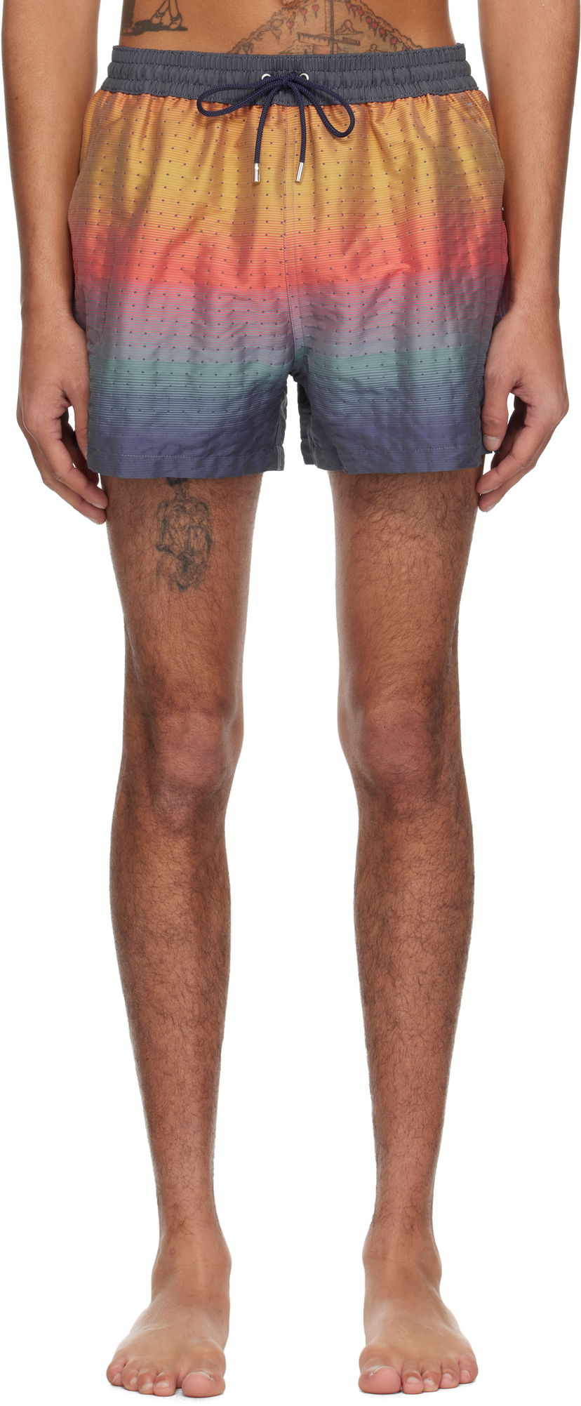 Badetøj Paul Smith Paul Smith Artist Stripe Swim Shorts Flerfarvet | M1A-239B-P41570-96