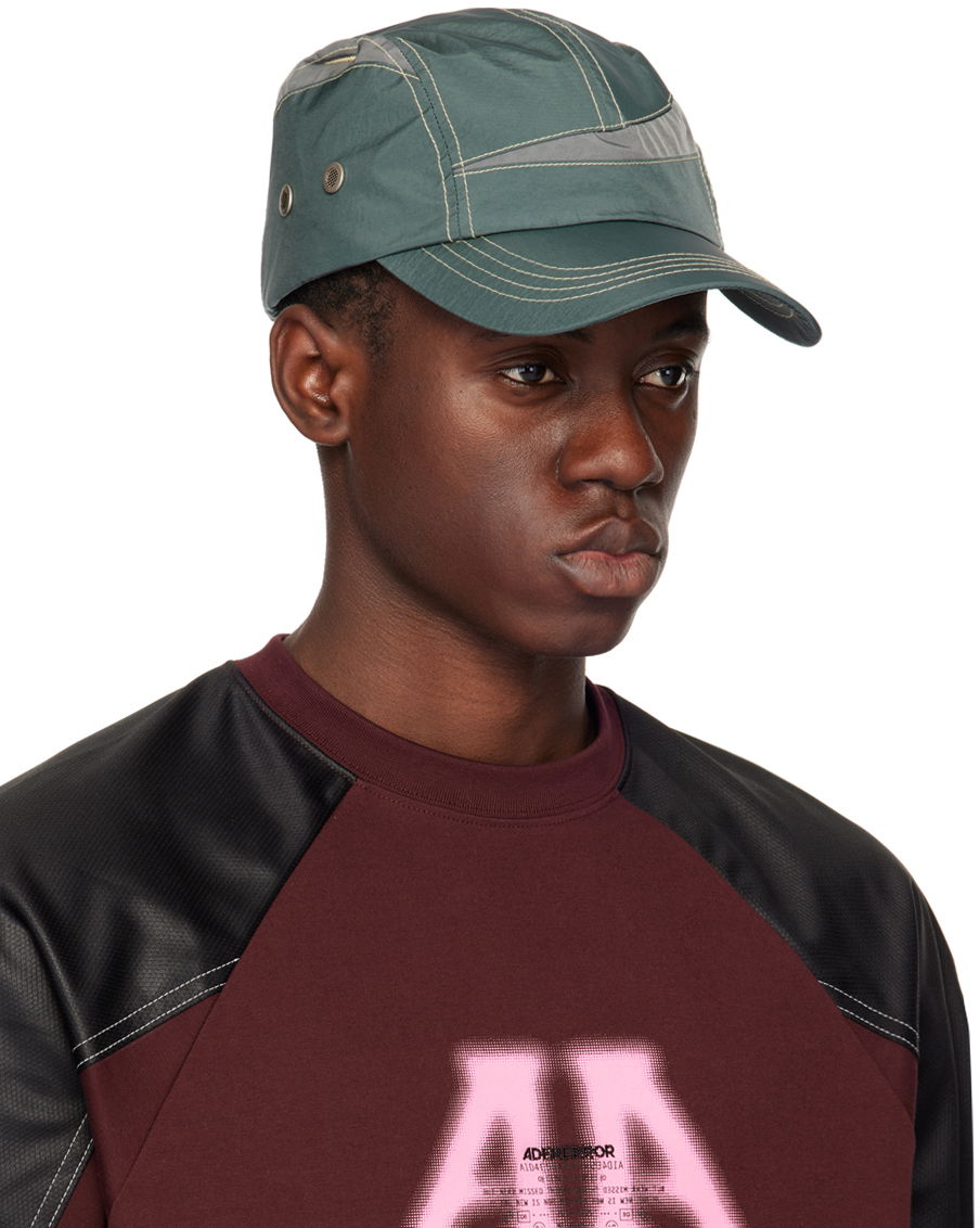 Kasket ADER ERROR Contrast Stitch Baseball Cap Grøn | BN01SSHW0202GR, 1