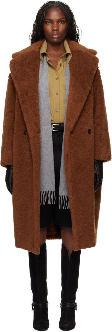Frakker Max Mara Max Mara Tedgirl Teddy Coat Brun | 2421016042600 MM10501, 0