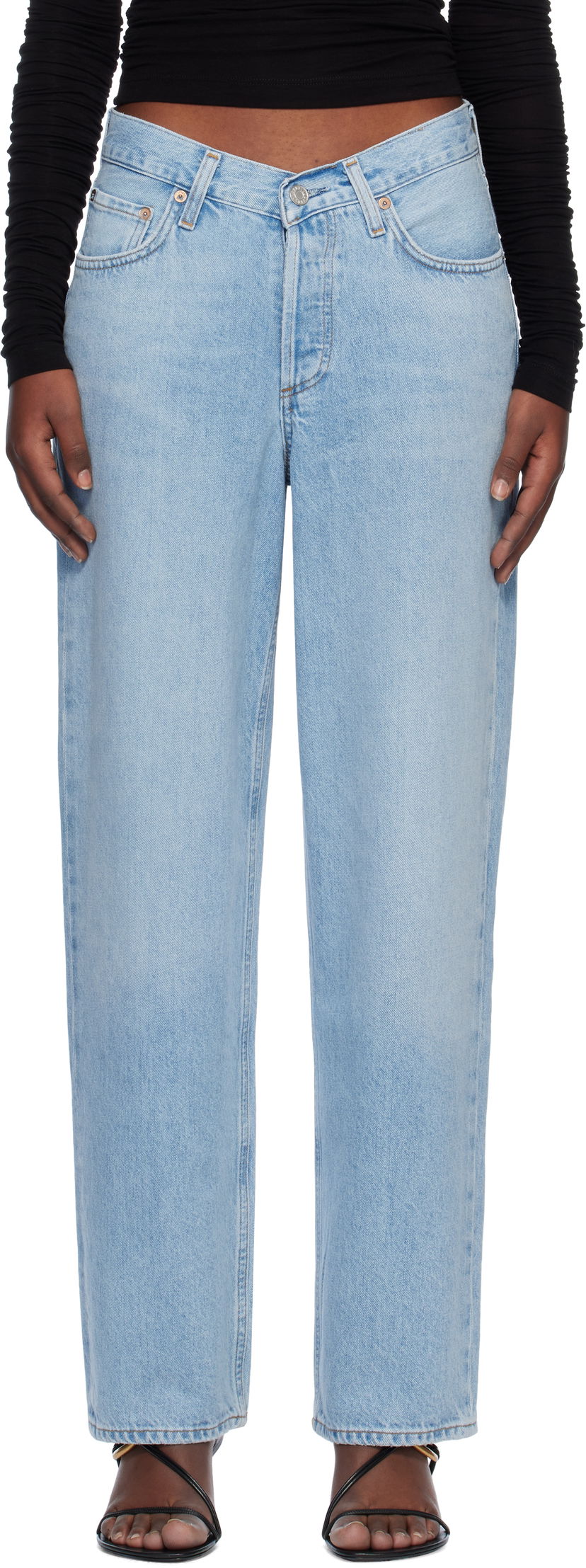 Jeans AGOLDE AGOLDE V-Waist Baggy Jeans Blå | A208-1765