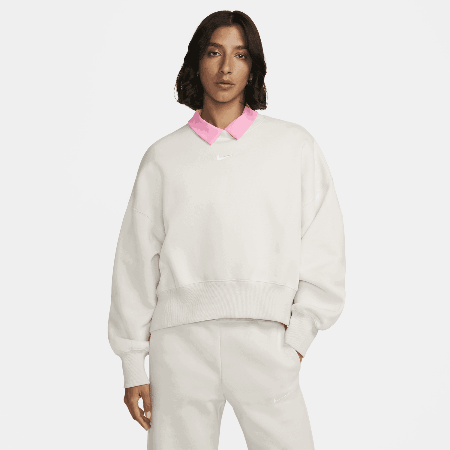 Sweatshirt Nike Oversized Beige | DQ5761-104, 0