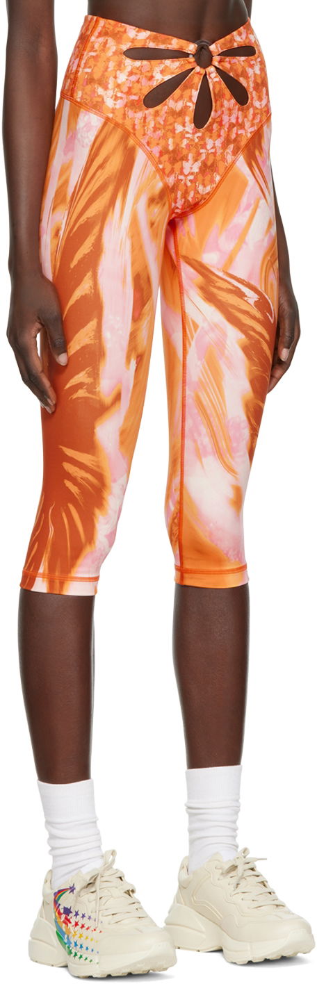 Leggings Collina Strada Collina Strada Sport Cutout Leggings Orange | XX6404, 1
