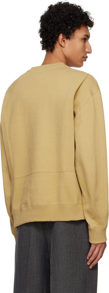 Sweater Jil Sander Jil Sander Logo Flag Shoulder Sweatshirt Beige | J22GU0132_J20245, 2