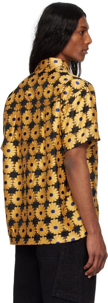 Skjorte Andersson Bell Andersson Bell Sheer Flower Shirt Gul | atb1278m, 2
