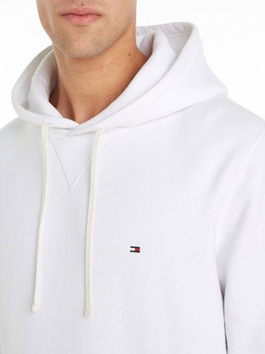 Sweatshirt Tommy Hilfiger Pullover Hoodie Hvid | MW0MW37230YBR, 2