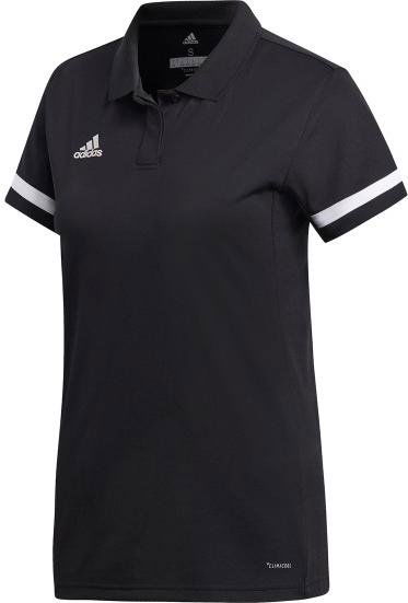 Polo skjorte adidas Originals Team 19 Short Sleeve Climacool Polo Shirt Sort | dw6877