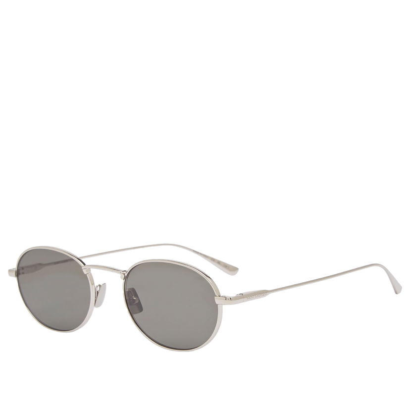 Solbriller Saint Laurent Saint Laurent SL 799 Round Sunglasses Metalisk | SL-799-002