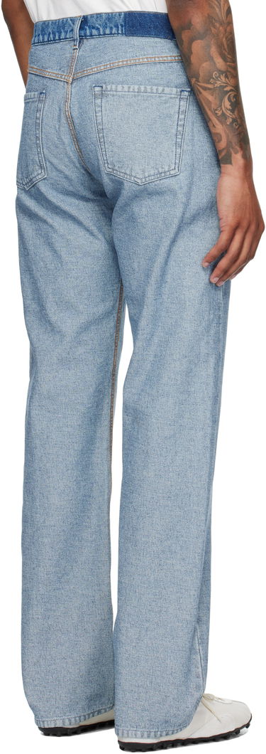 Jeans Maison Margiela MM6 Maison Margiela Straight-Leg Jeans Blå | SH0LA0026 M30018, 2
