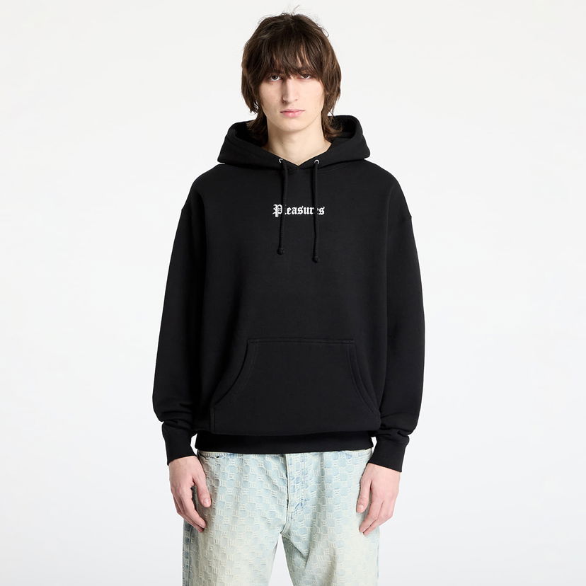 Sweatshirt Pleasures Pleasures Burn Again Hoodie Sort | P25SP071 BLACK