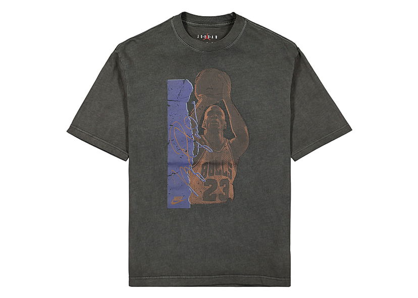 T-shirt Jordan Jordan Flight Heritage 85 Tee Black Sort | DA9891-010