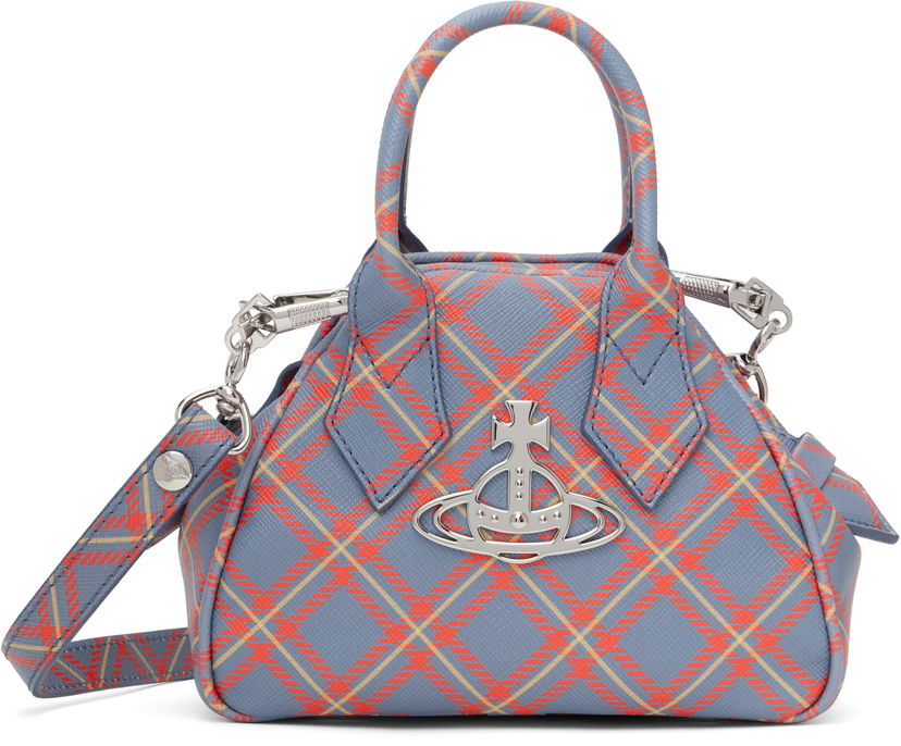 Håndtaske Vivienne Westwood Vivienne Westwood Mini Yasmine Crossbody Bag Blå | 5C010006W-S0022-