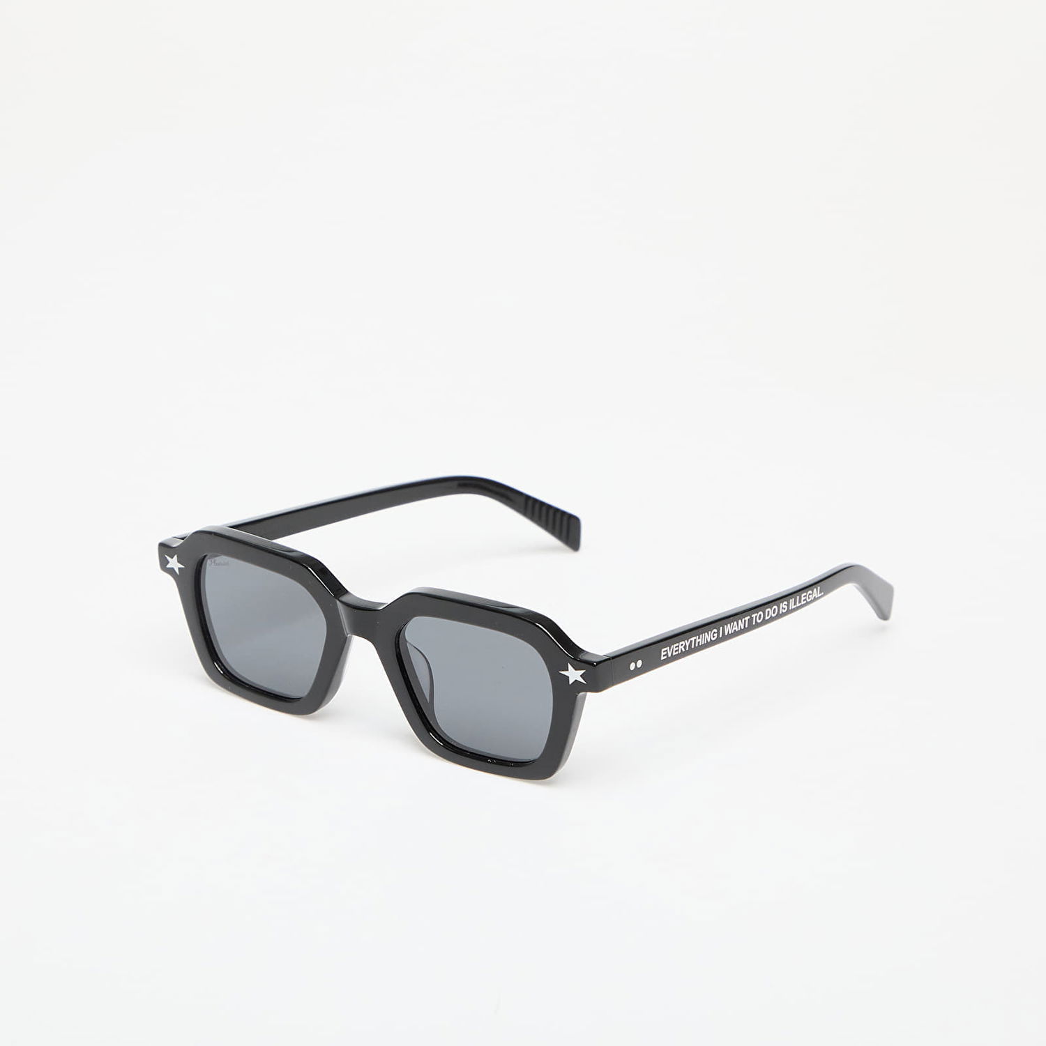 Solbriller Pleasures PLEASURES x Akila Era Sunglasses Sort | P25SP049 BLACK, 1