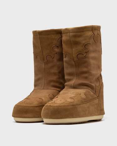 Sneakers og sko Moon Boot Suede Embroidered Boots Brun | 80D1402990-M008, 1