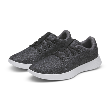 Sneakers og sko Allbirds Wool Runner NZ Size 8 Sort | A12012M, 4