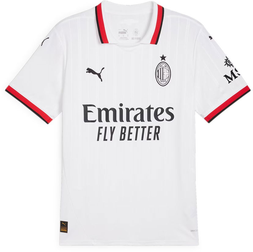 Jersey Puma AC Milan Away Jersey Replica 2024/25 Hvid | 775015-02