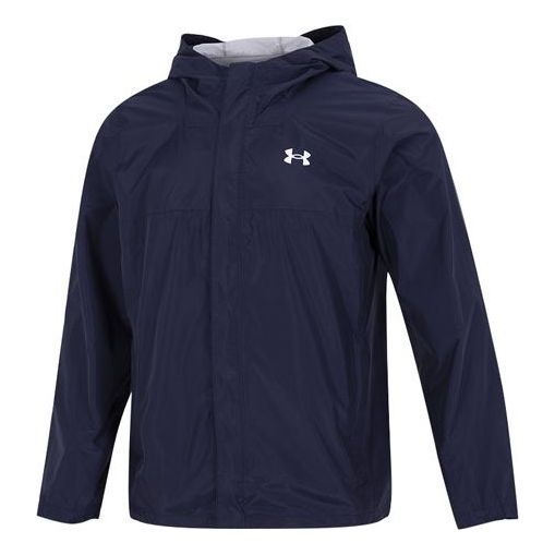 Vindjakke Under Armour Stormproof Cloudstrike 2.0 Jacket Mørkeblå | 1374644-410