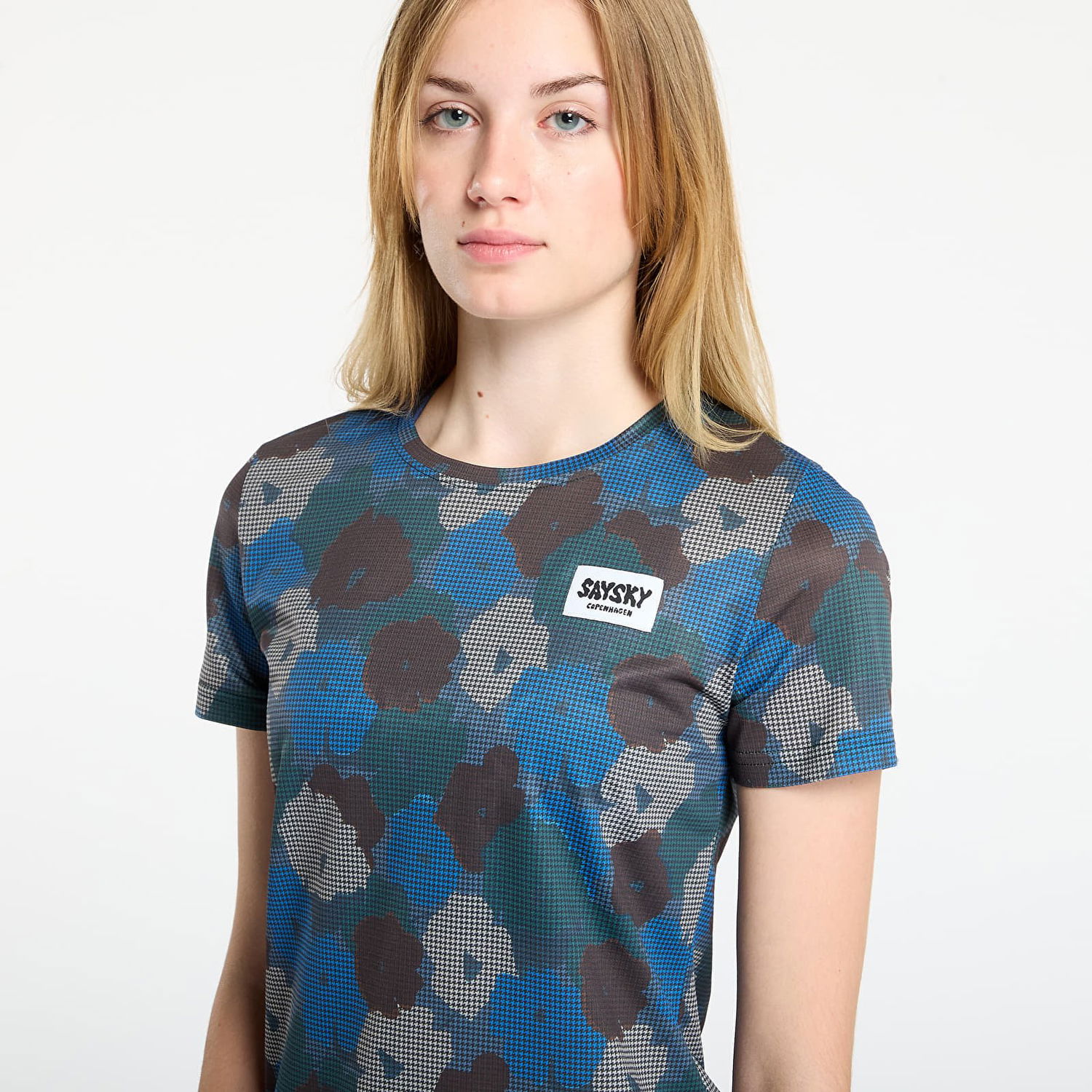 T-shirt Saysky Flower Combat T-Shirt Flerfarvet | OWRSS31C1046, 1