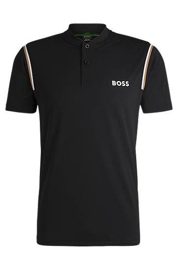 Polo skjorte BOSS BOSS Active Polo Shirt with Moisture Control Sort | 50534347