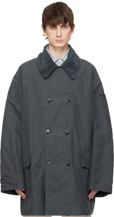 Trenchcoat Maison Margiela Maison Margiela Cotton Caban Jacket Grå | S50AM0633 M35282, 0